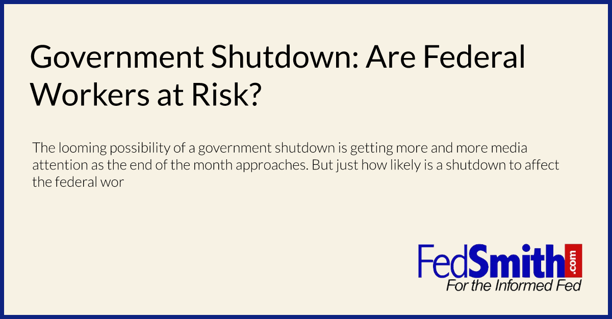 Government Shutdown: Are Federal Workers at Risk?