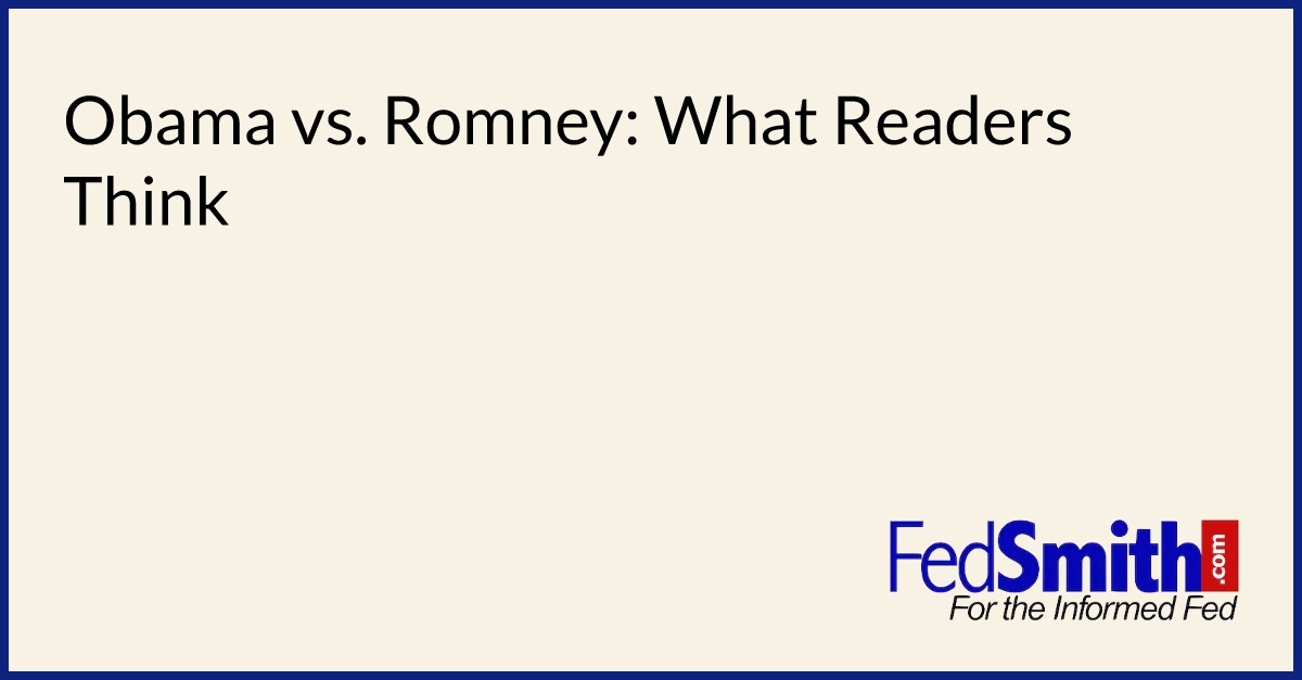 Obama vs. Romney: What Readers Think