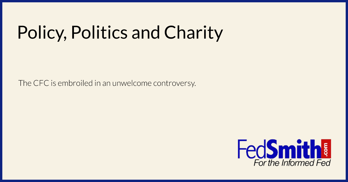 Policy, Politics and Charity