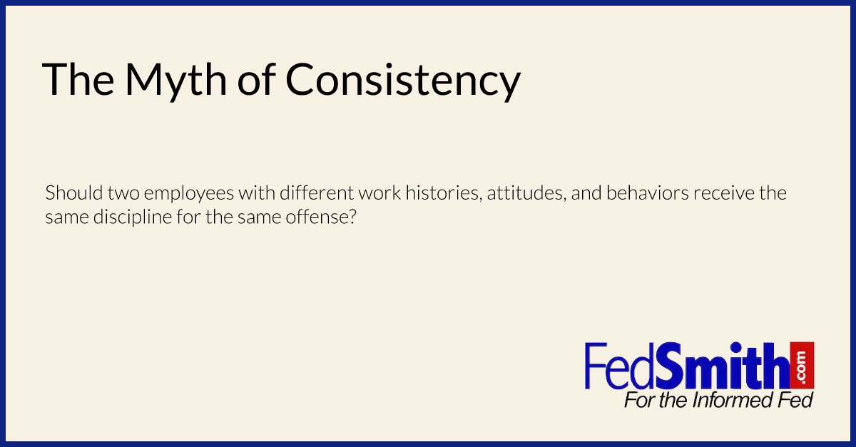 The Myth of Consistency