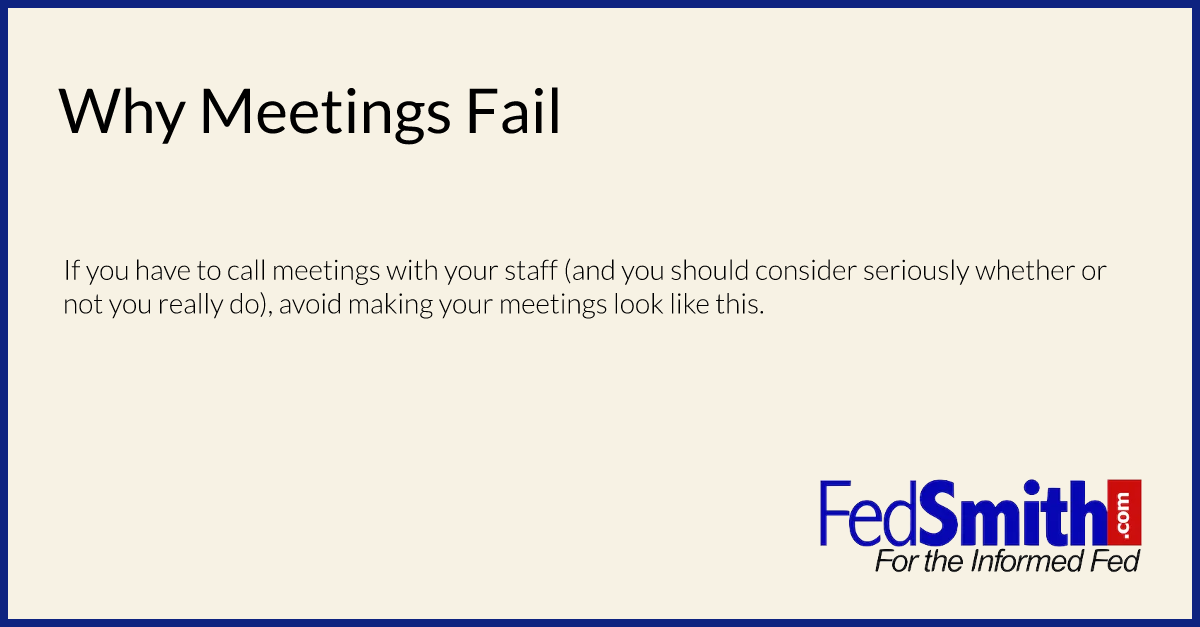 Why Meetings Fail